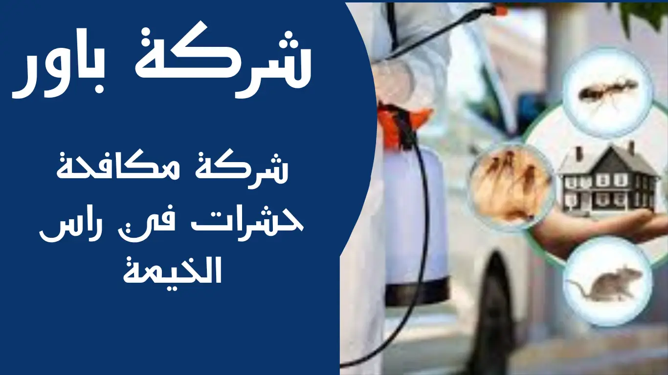 شركة مكافحة حشرات في راس الخيمة
