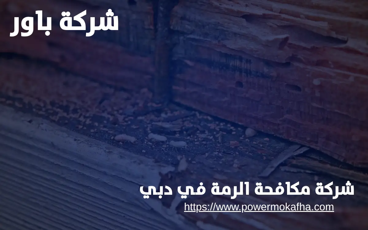 طرق مكافحة الرمة المعتمدة في دبي